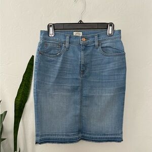 JCREW Denim Skirt